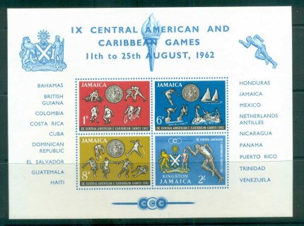 Jamaica-1962-Central-American-Caribbean-Games-MS-MUH-lot81200