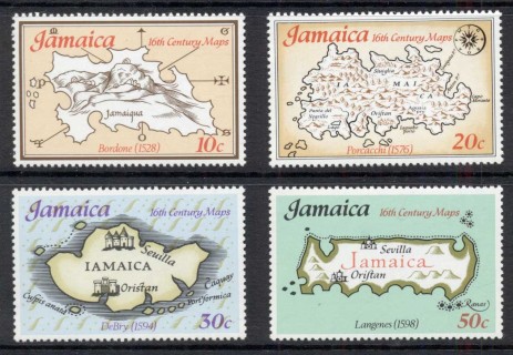 Jamaica-1976-Maps-of-Jamaica-MUH