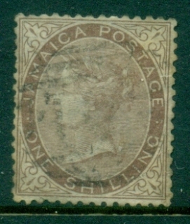 Jamaica-1860-63-QV-Portrait-Wmk-Pineapple-1-FU