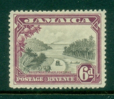 Jamaica-1932-KGV-Pictorial-6d-MLH