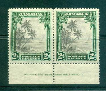 Jamaica-19342-2d-Coco-palms-at-Columbus-Cove-Imprint-pair-MLH-Lot55201