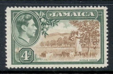 Jamaica-1938-51-KGVI-Pictorial-4d-MLH