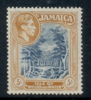 Jamaica-1938-51-KGVI-Pictorial-5-Perf-13-MLH