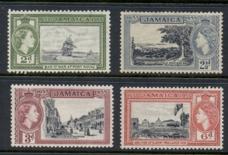 Jamaica-1955-Establishment-300th-Anniversary-MLH