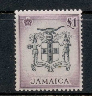 Jamaica-1956-QEII-Pictorial-1-Pound-MLH