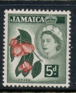 Jamaica-1956-QEII-Pictorial-5d-MLH