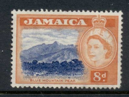 Jamaica-1956-QEII-Pictorial-8d-MLH