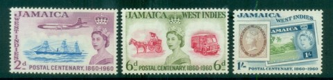 Jamaica-1960-Postal-Service-Centenary-MUH-lot81204