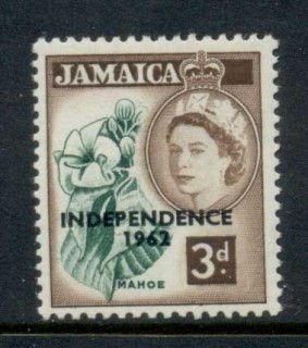 Jamaica-1962-QEII-Pictorial-Opt-Independence-3d-MLH