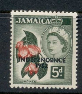 Jamaica-1962-QEII-Pictorial-Opt-Independence-5d-MUH