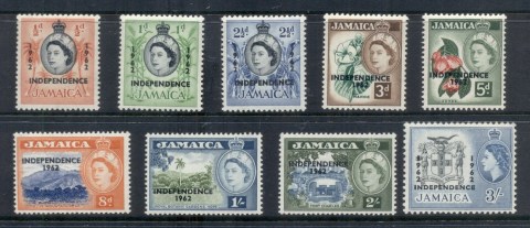 Jamaica-1962-QEII-Pictorials-Asst