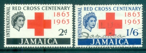 Jamaica-1963-Red-Cross-Centenary-MLH-FU