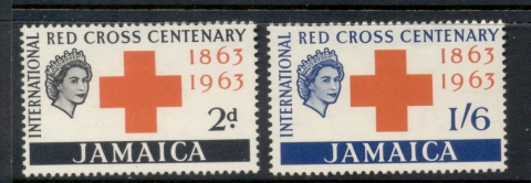 Jamaica-1963-Red-Cross-Centenary-MUH