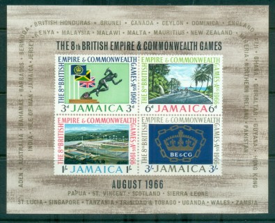 Jamaica-1966-British-Empire-Commonwealth-Games-MS-MLH