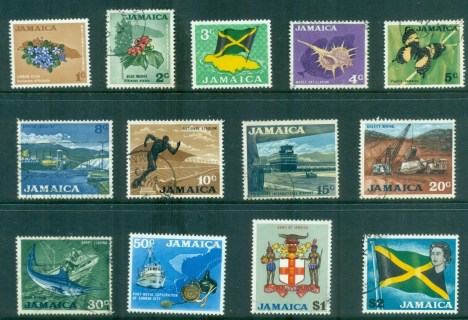 Jamaica-1970-Pictorials-new-values-MLH-FU