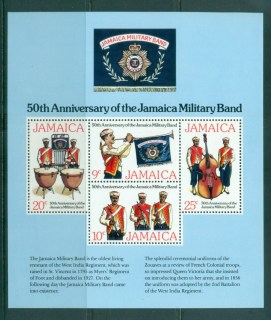 Jamaica-1977-Jamaican-Military-Band-MS-MUH