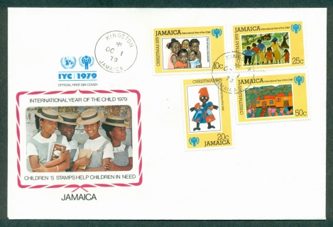 Jamaica-1979-IYC-International-Year-of-the-Child-FDC-lot32091