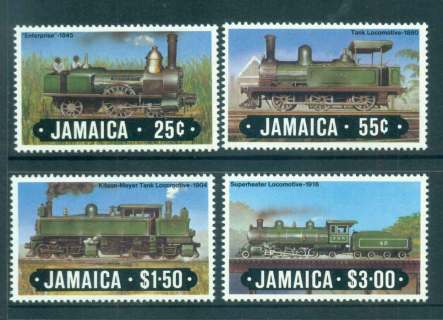 Jamaica-1984-Trains-MUH-lot51959