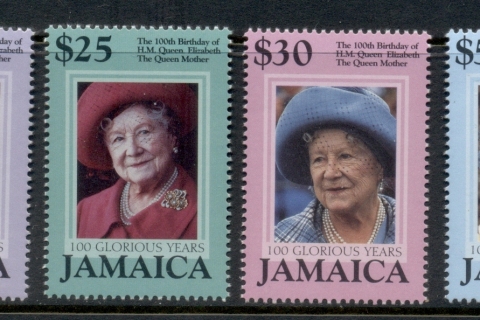 Jamaica-2000 Queen Mother 100th Birthday