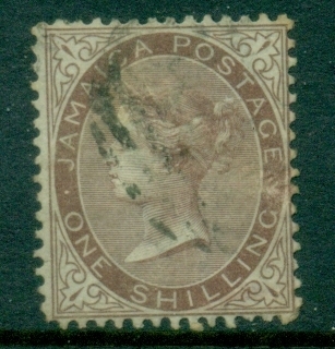 Jamaica-1870-71-QV-Portrait-Wmk-Crown-CC-1-FU