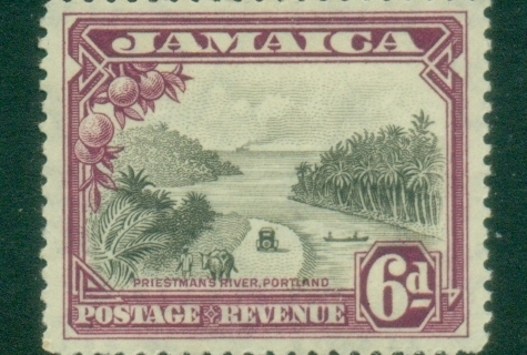 Jamaica-1932-KGV-Pictorial-6d-MLH