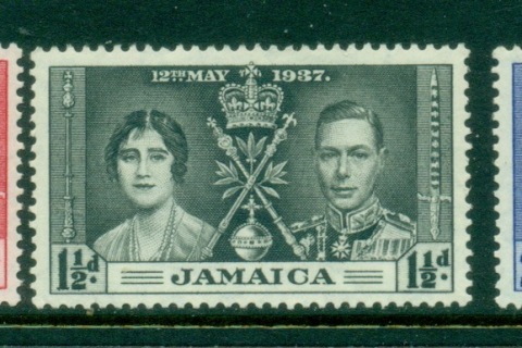 Jamaica-1937-KGVI-Coronation-MUH_1