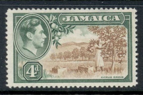 Jamaica-1938-51-KGVI-Pictorial-4d-MLH