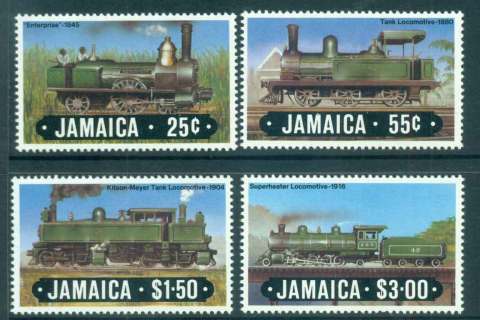 Jamaica-1984-Trains-MUH-lot51959