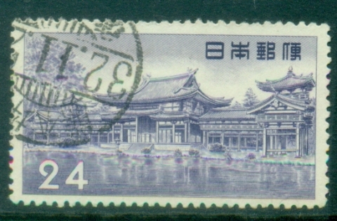 Japan-1952-Phoenix-Hall-Byodin-Temple-24y-FU