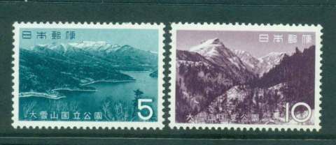 Japan-1963-Daisetsuzan-National-park-MUH-lot42798