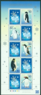Japan-2011-Penguins-The-50th-Anniversary-of-the-Antarctic-Treaty-MS-MUH