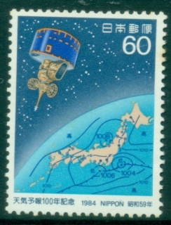 Japan-1984-The-100th-Anniversary-of-National-Weather-Forecasts-MUH