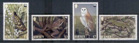 Jersey-1989 WWF Jersey Wildlife, Butterfly, Bird,