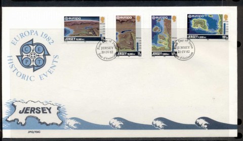 Jersey-1982-Europa-History-FDC