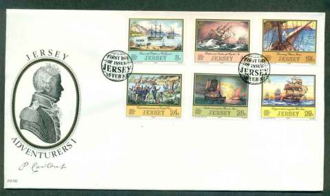 Jersey-1983-Adventurers-Pt-I-FDC-lot51505