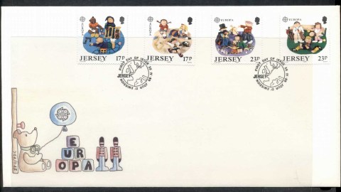 Jersey-1989-Europa-Childrens-Play-FDC