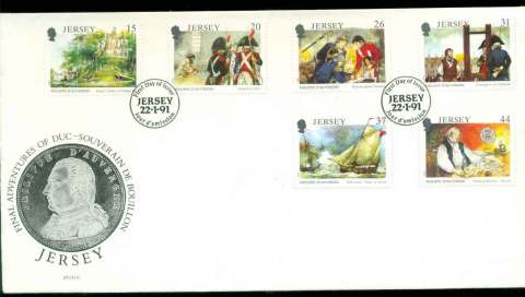 Jersey-1991-Philippe-dAuvergne-FDC-lot51508