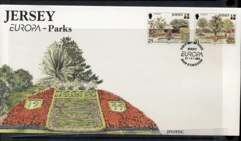 Jersey-1999-Europa-Nature-Parks-FDC