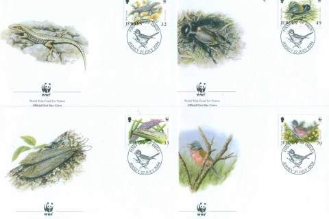 Jersey-2004 WWF Threatened Species of Jersey
