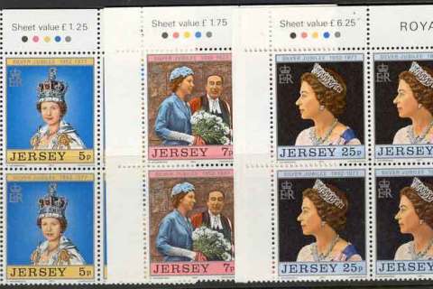 Jersey-1977 QEII Silver Jubilee