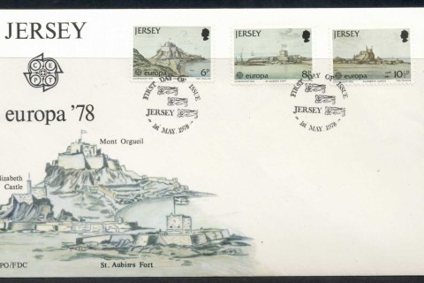 Jersey-1978-Europa-Architecture-FDC