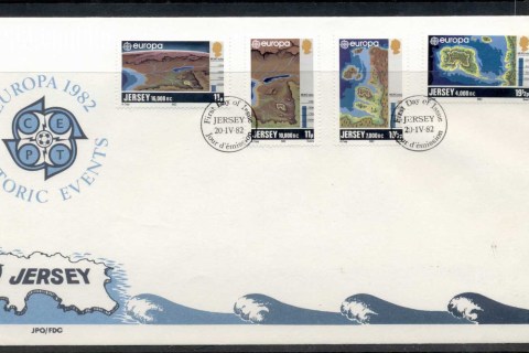Jersey-1982-Europa-History-FDC