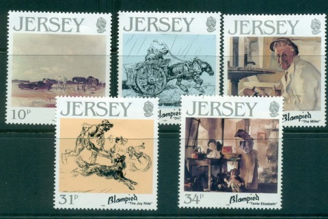 Jersey-1986-Paintings-by-Edward-Blampied-MLH-lot54063