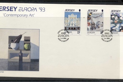 Jersey-1993-Europa-Modern-Art-FDC