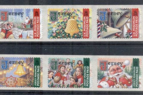 Jersey-2001-Xmas-2xSTR5-dated-2001-PS-MUH