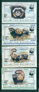 Kazakhstan-1997 WWF Marbled Polecat