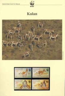 Kazakhstan-2001 WWF Kulan