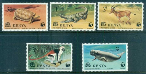 Kenya 1977 WWF Endangered Species