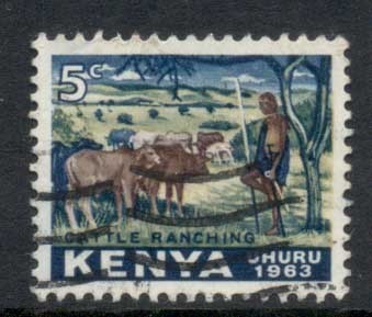 Kenya-1963-Pictorials-5c-FU