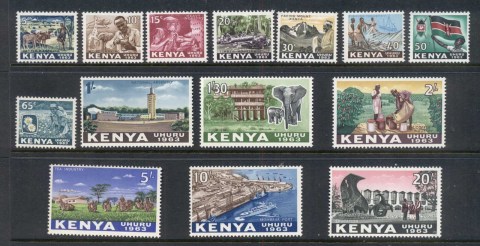 Kenya-1963-Pictorials-MUH